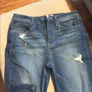 High waisted jeggings!